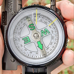 Portable Waterproof Compass for Outdoor Camping Hiking