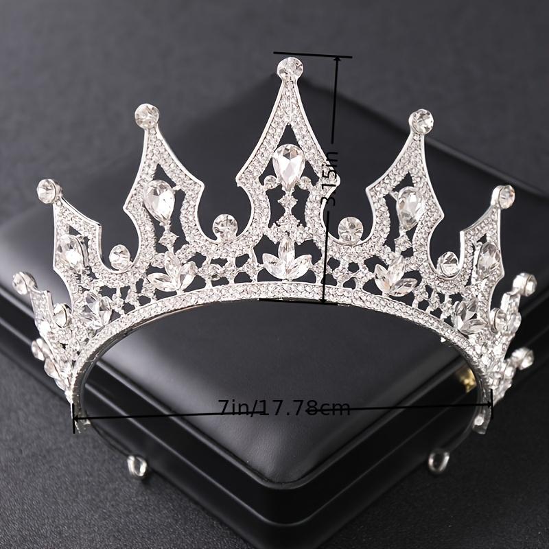 Crystal Queen Crown Headband Wedding Tiara Hair Accessories