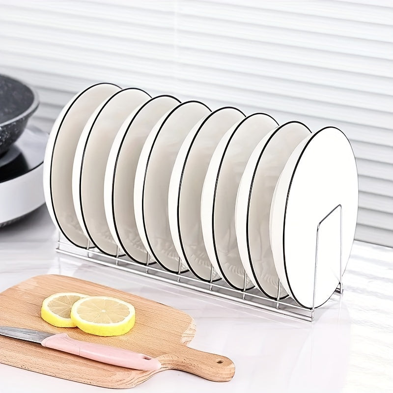 Stainless Steel Bowl Plate Rack Dish Storage Drain Rack