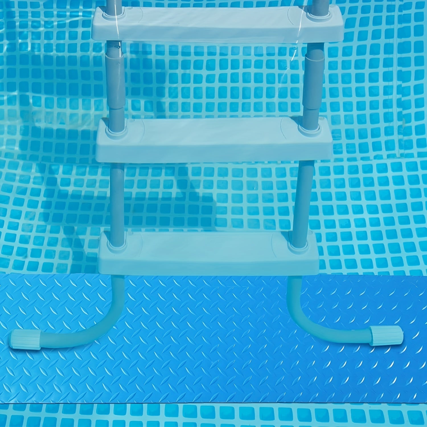 Non Slip Pool Ladder Pad for Above Ground Pools - Prevents Slips & Liner Damage