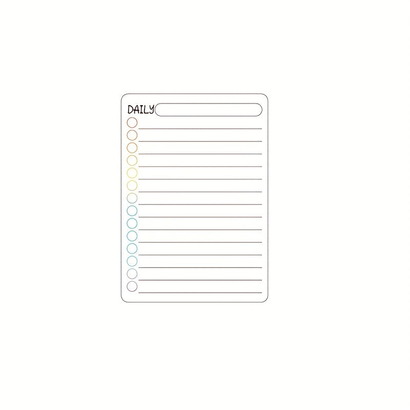 Erasable Magnetic Whiteboard Monthly Planner Weekly Calendar Fridge Sticker