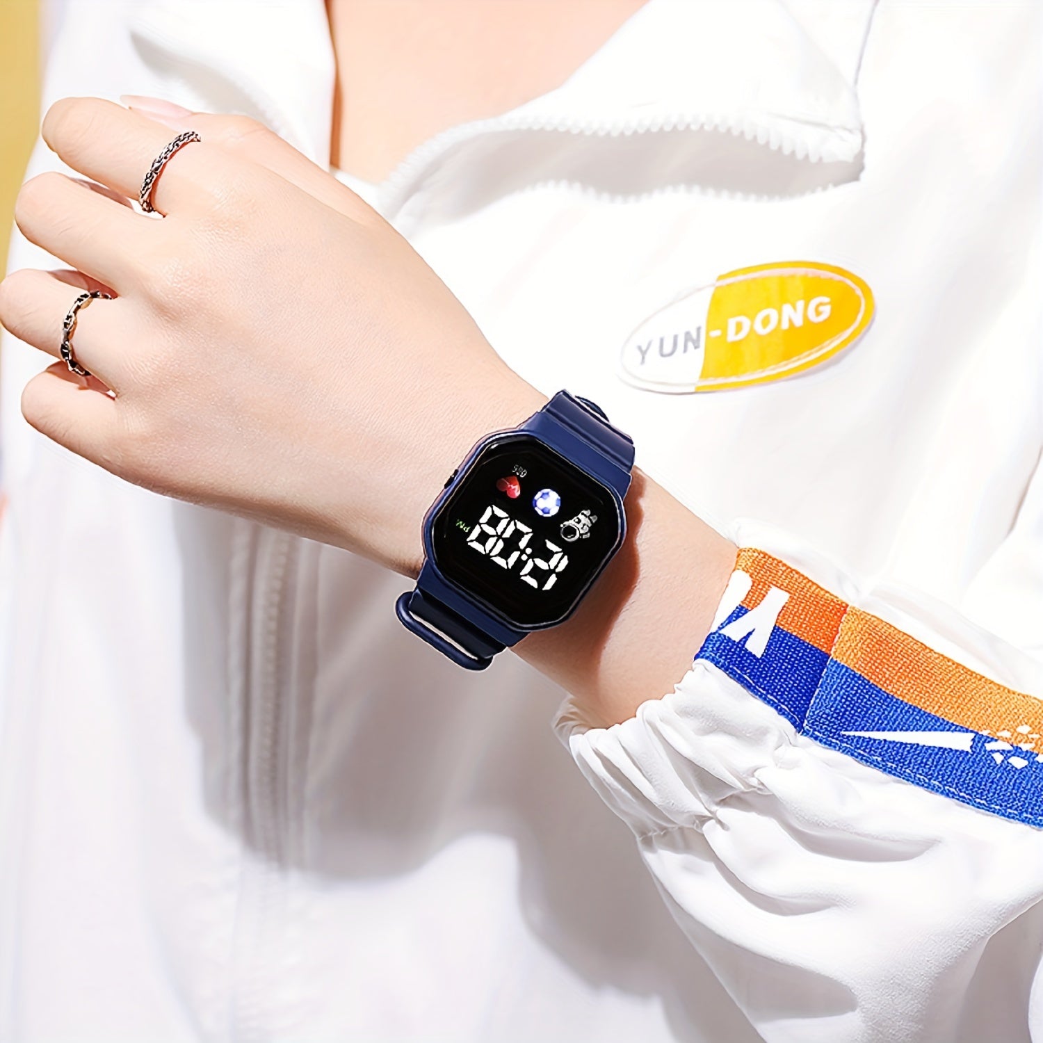 LED Screen Watch With Silicone Band - Holiday Gift