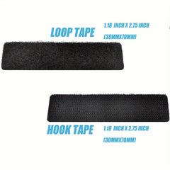 3x7cm Adhesive Hook and Loop Strip - 10/20Sets