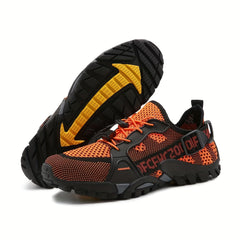 Men's Mesh Hiking Sneakers Non Slip Water Shoes