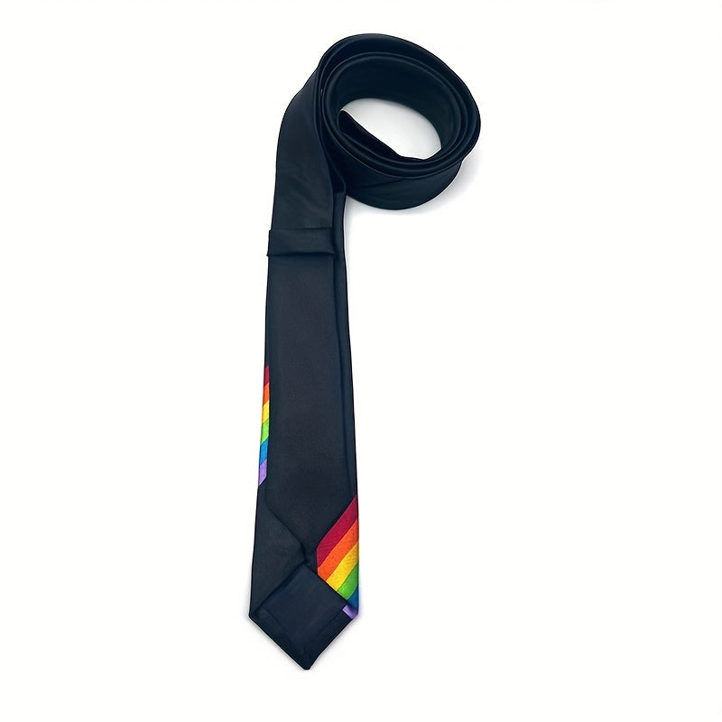 Men's Rainbow Tie For Wedding Banquet Prom Party