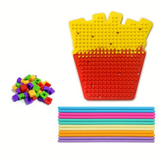 Double Sided Silicone Sensory Activity Board Creative Toy