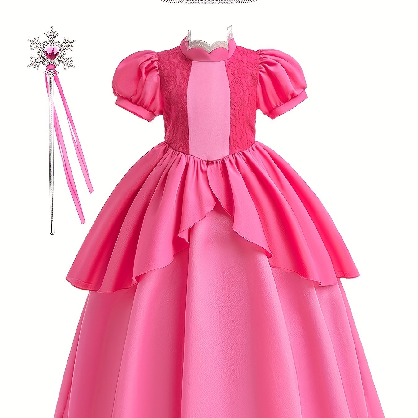 Peach Dress For Girls & Magical Princess Dress