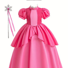 Peach Dress For Girls & Magical Princess Dress