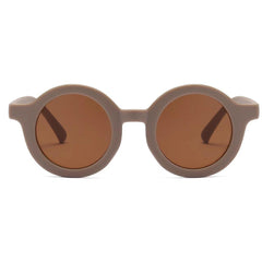 Girl's Round Sunglasses Bright Colors Sun Protection Summer Outdoor Sports