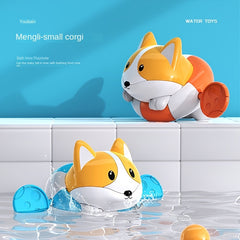 Corgi Bathing Toy for Kids - Fun Water Float Toy