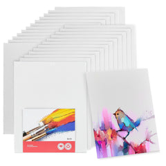1pc 100% Cotton Art Panels for Acrylic & Watercolor Paint 20x25 cm Canvas Board