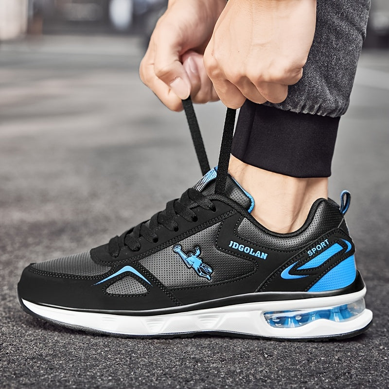 Men's Air Cushioned Running Shoes Lightweight Non-slip Sneakers for Gym Tennis