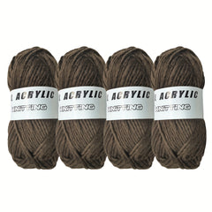 80% Acrylic 20% Wool Thick Wool Thread for Knitting Crocheting DIY
