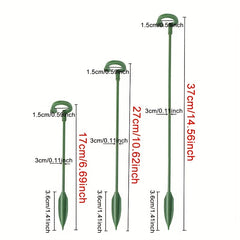 5pcs Plastic Plant Supports Stakes Flower Stand Sticks Garden Fixing Tool