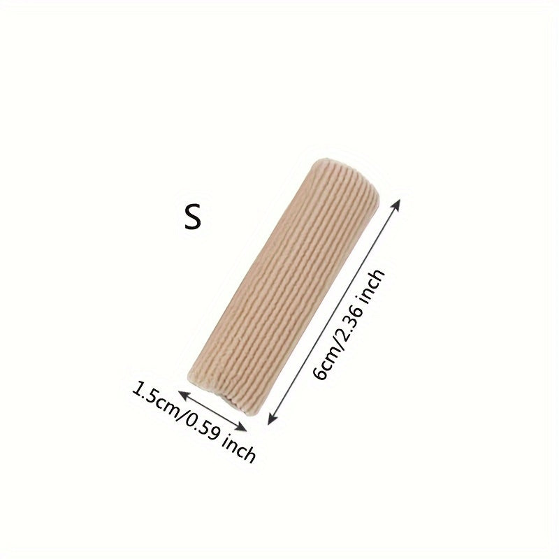 2pcs Moisturizing Toe Sleeves Anti-wear Foot Protective Sleeve
