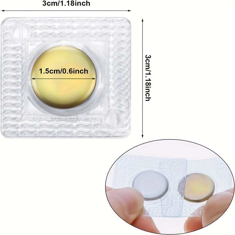 10 Pairs Concealed Magnetic Snap Button For Handbag Clothes Handicrafts