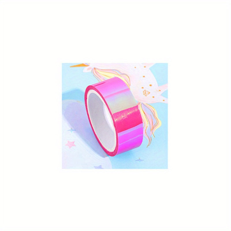 Rainbow Film Tape Laser Tape for DIY Decorative
