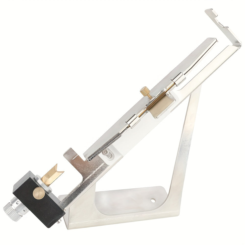 Adjustable Fletching Jig DIY Tool Aluminum Fletch Clamp
