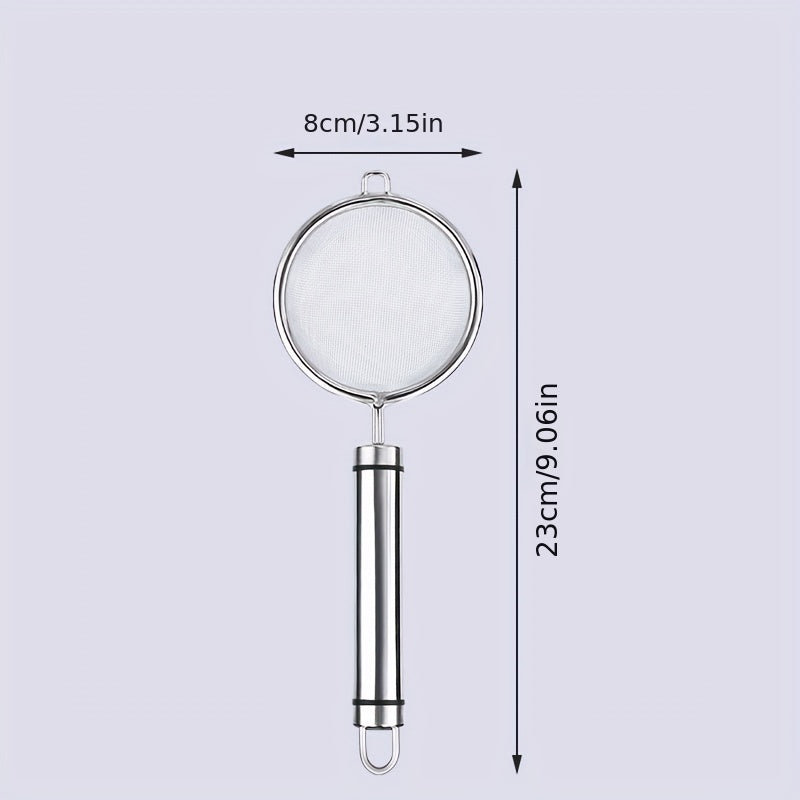 304 Stainless Steel Pot Mesh Strainer for Cooking & Kitchen Tools