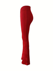 Women's High Waist Flared Leggings Yoga Pants