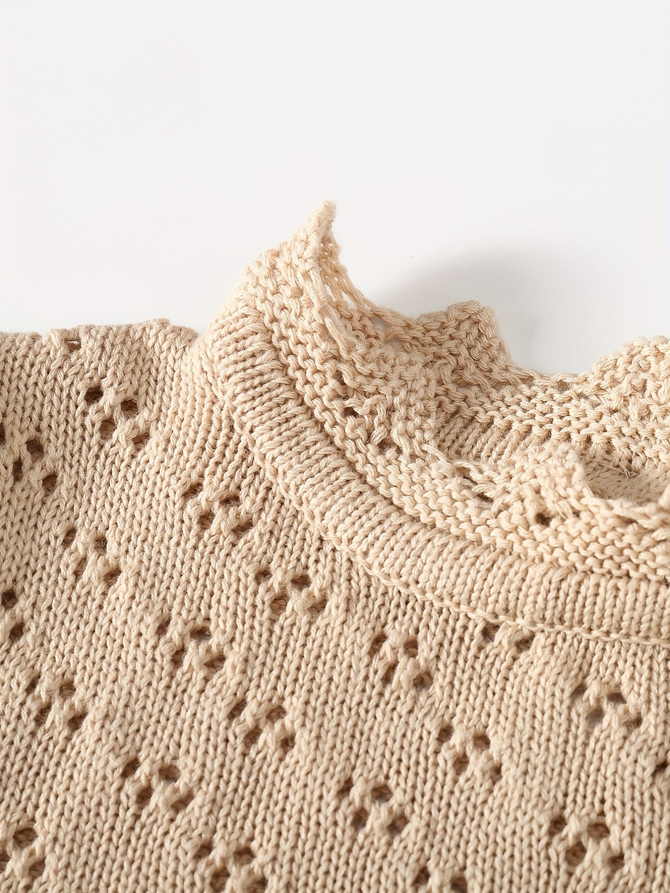Baby Hollow Out Sweater Romper Newborn Knitted Jumpsuit
