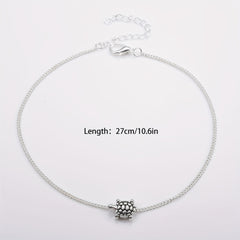 Vintage Style Turtle Anklet Beach Alloy Ankle Bracelet