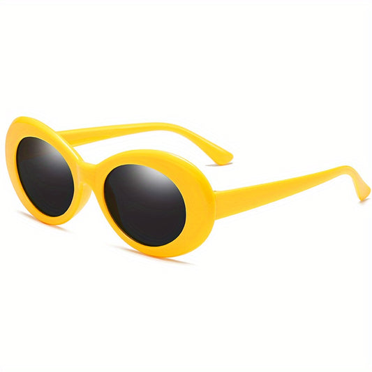 Vintage Oval Cat Eye Sunglasses Polarized UV Protection