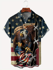 Independence Day 4th Of July Casual Short Sleeve Shirt