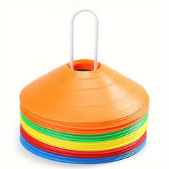 5pcs Football Training Cones Roller Skating Obstacle Cones