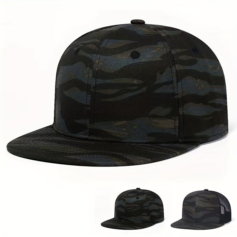 Men's Camo Baseball Cap Breathable Hip Hop Cap