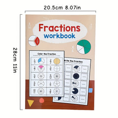 LACHILLY Math Workbooks: Fractions Learning Fun