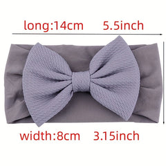 11pcs Bow Nylon Headbands Hair Accessories for Baby Girls & Adults