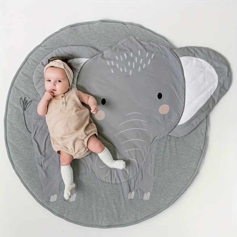 Cute Animal Crawling Blanket for Kids Room Decor