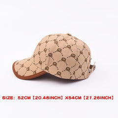 Kids Baseball Cap Bear Embroidered Sun Protection Sunshade Hat