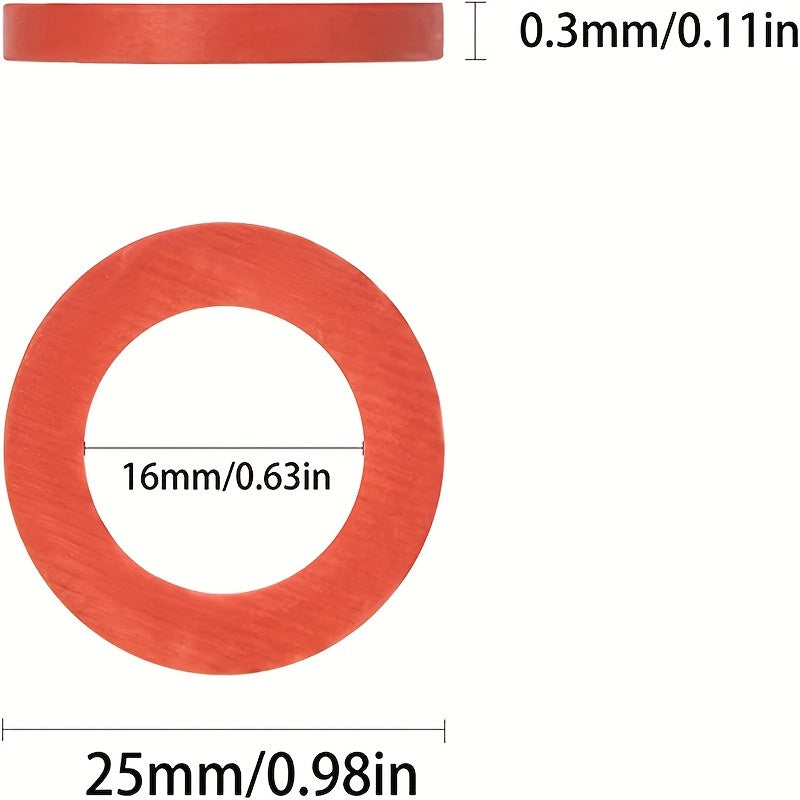 40pcs Garden Hose Washer Heavy Duty Rubber Washer - Red