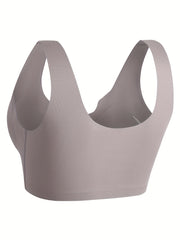 Front Buckle Wireless Bra Push Up Seamless Bra