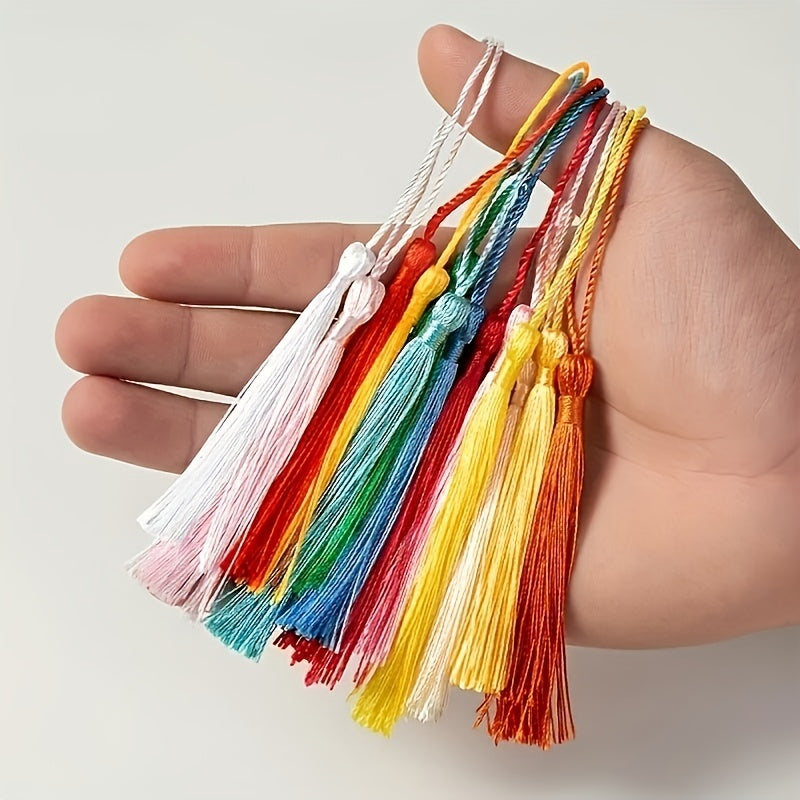 40pcs DIY Tassel Pendant for Crafts Clothing Bridal Bouquet Sewing Fabric