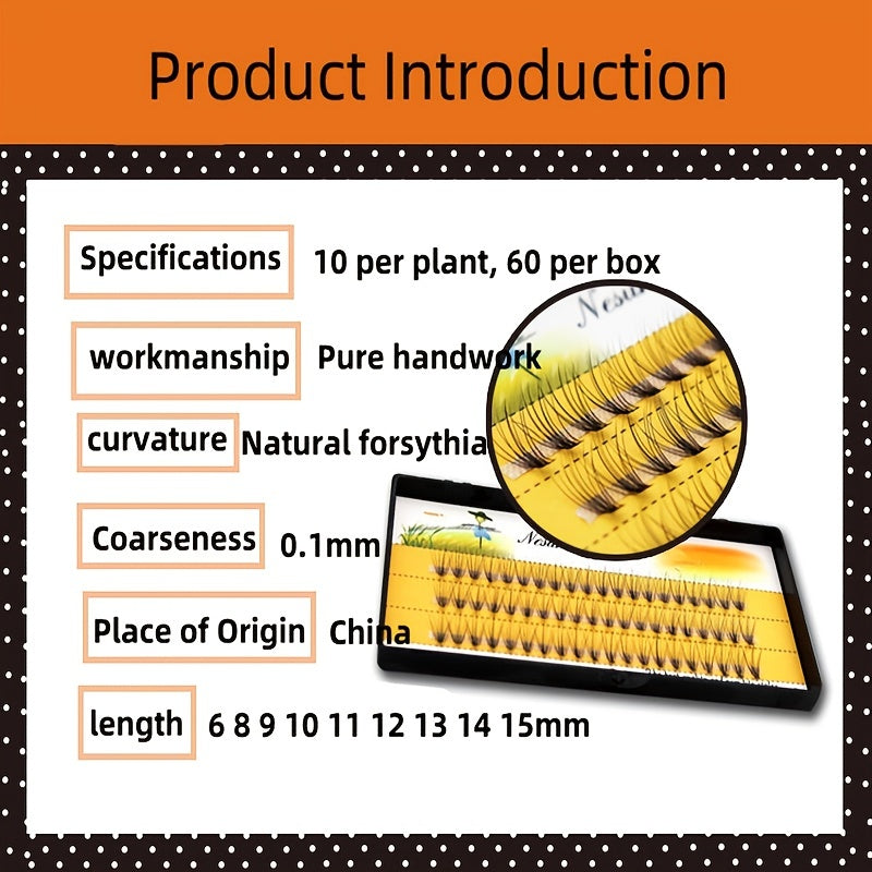 Faux Mink Eyelash Extensions for Longer Fuller Eyes