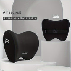 Memory Foam Car Neck Pillow Waist Cushion for Driving Auto Headrest Pillow