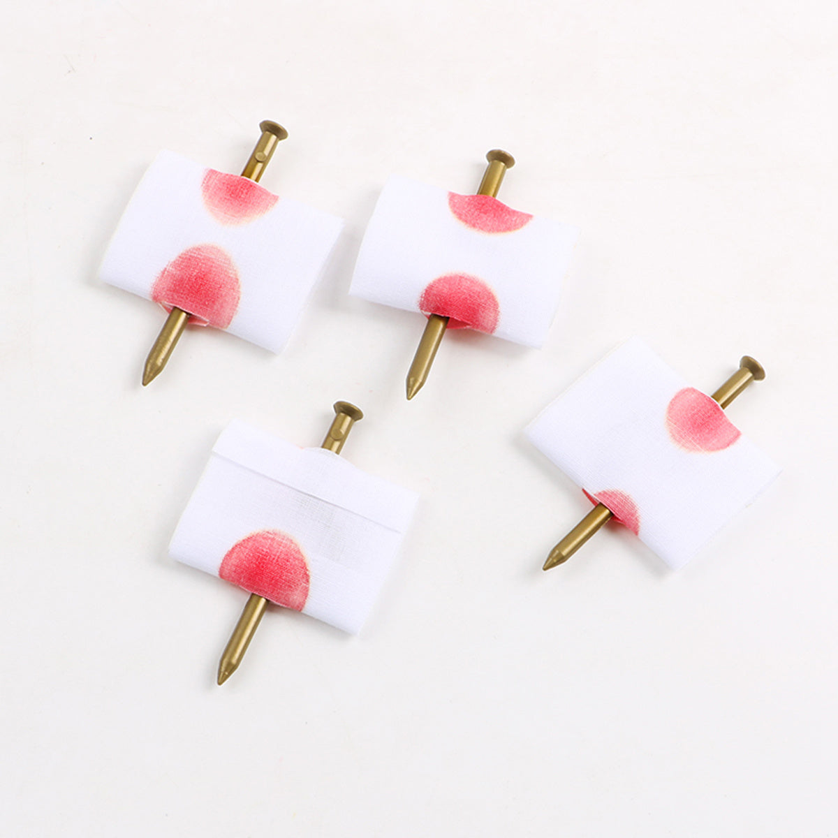 2pcs Tricky Finger Piercing Nail Toy