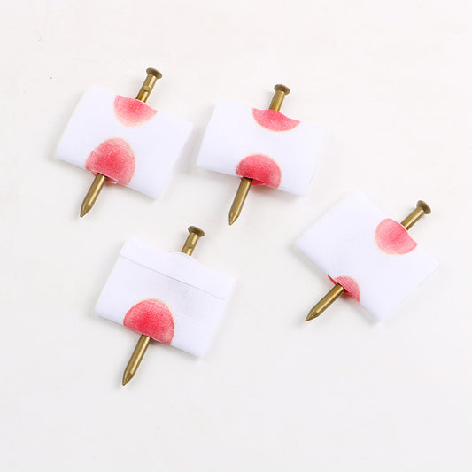 2pcs Tricky Finger Piercing Nail Toy