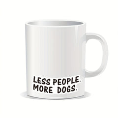 3Pces Set Less People More Dogs Sticker Resc..