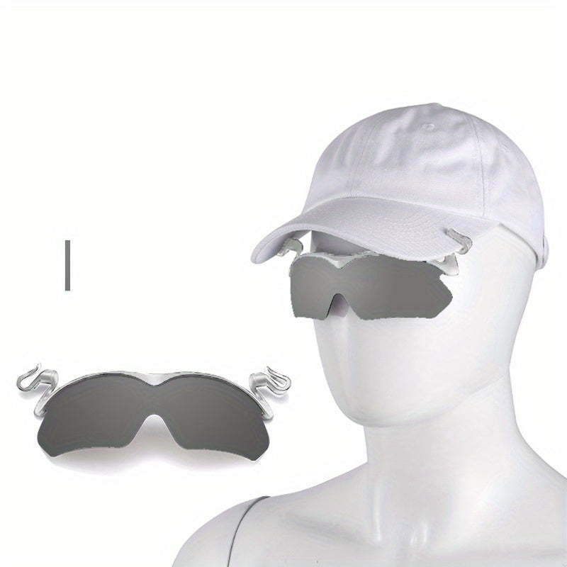Men's Adjustable Cap Clip Polarized Sunglasses