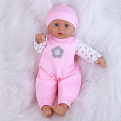 16 Inch Reborn Doll in Pink Style for Boys and Girls