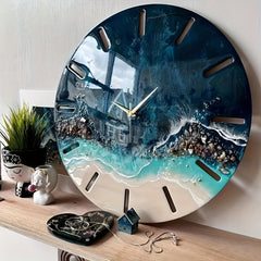 Circular Clock Resin Mold for DIY Home Decoration