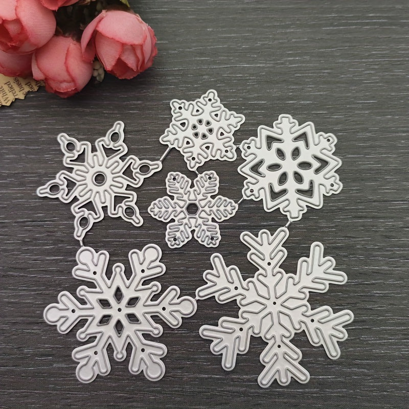 1pc Snowflakes Metal Cutting Dies Stencil for Card Making DIY Scrapbooking