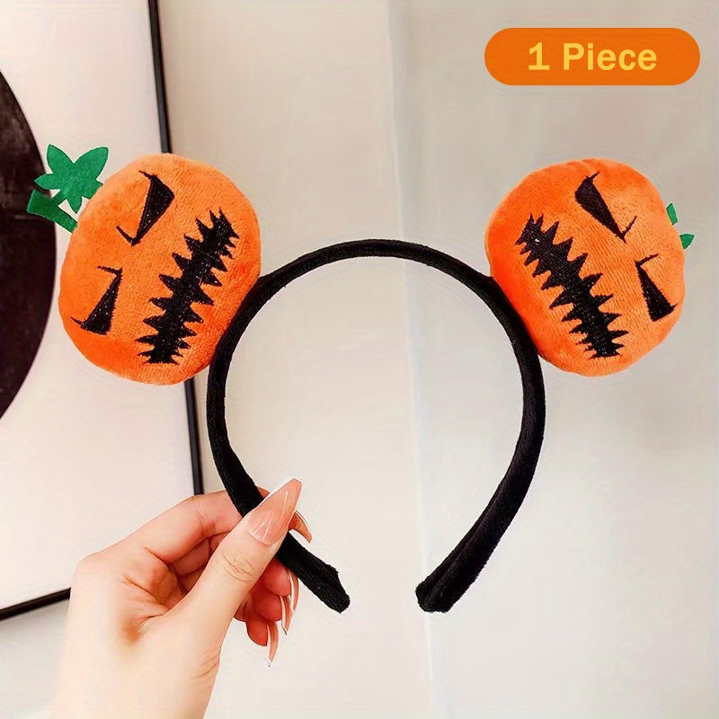 Halloween Hair Hoop Pumpkin Hair Accessories For Girls Teens