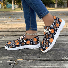 Rugby Baseball Element Women's Canvas Flat Shoes Slip On Lightweight Sneakers