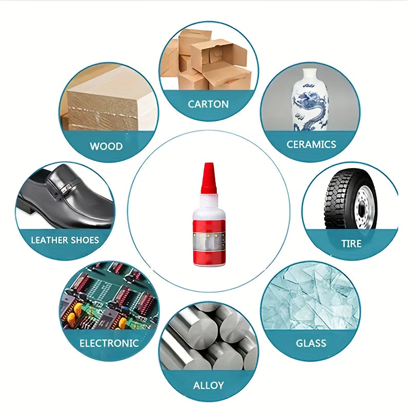 Strong 20g 50g Adhesive Glue for Plastic Wood Metal Rubber Tire Repair