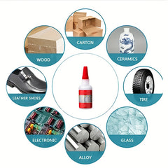 Strong 20g 50g Adhesive Glue for Plastic Wood Metal Rubber Tire Repair